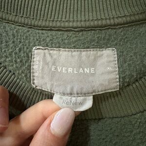 Everlane ReNew Fleece Crop Pullover